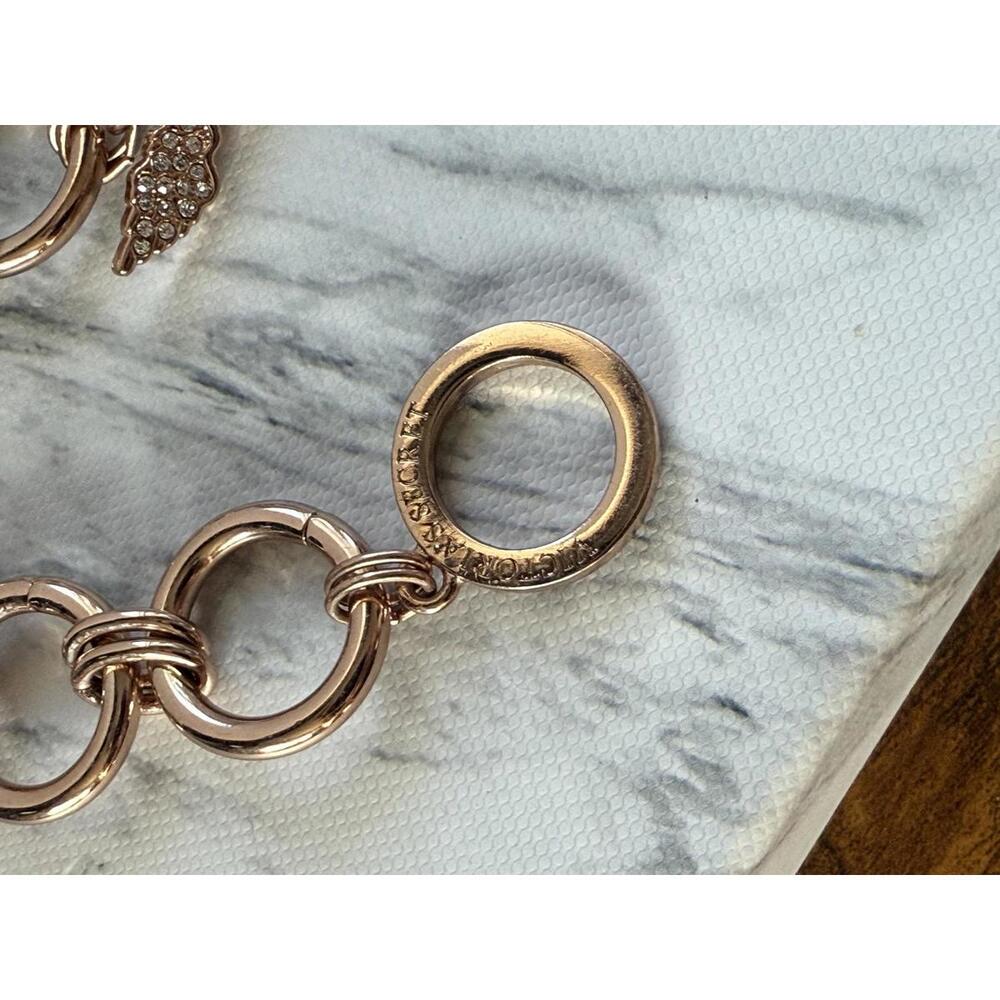 Victoria’s Secret Rose Gold Link Bracelet - Picture 2 of 4